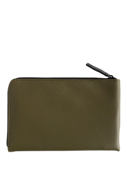 Gardner Zipped Travel Wallet, Green - view 2, Green