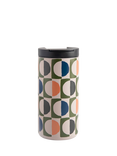 Gardner Geometric Insulated Travel Mug, 400ml, Multi