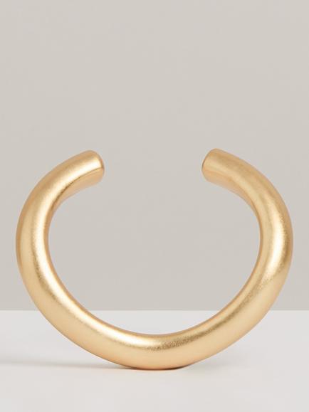 Reiss Freida Wave Cuff Bracelet, Gold, Gold