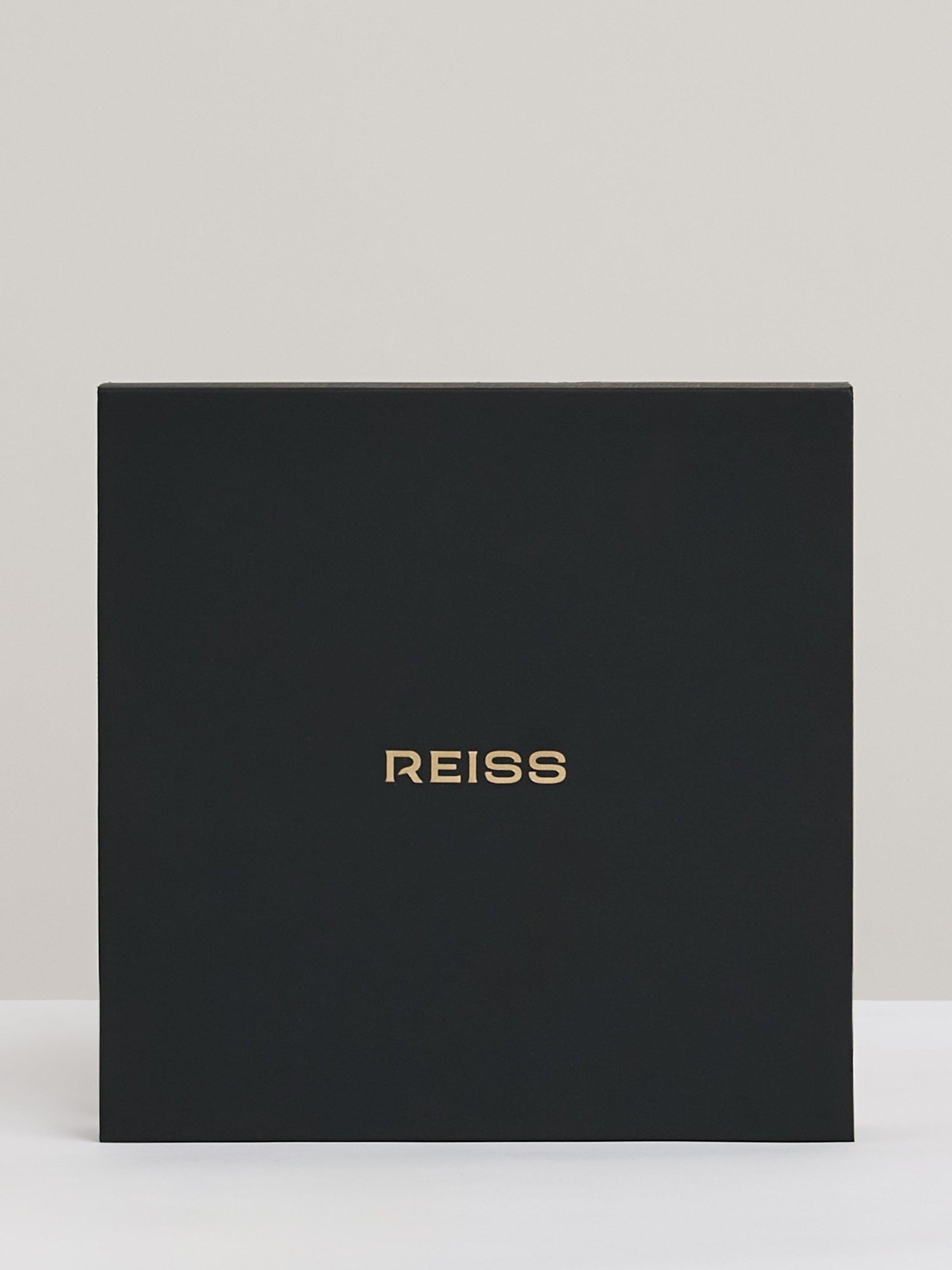 Reiss Lydia Custom Link Necklace Gold