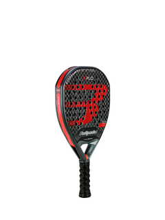 Bullpadel XPlo 25 Padel Racket, Black/Red