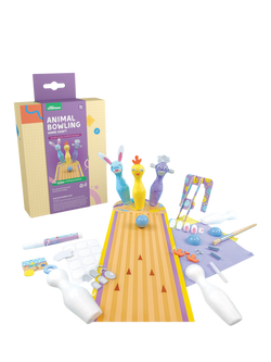 PlayKids Animal Bowling Game Craft Box, 