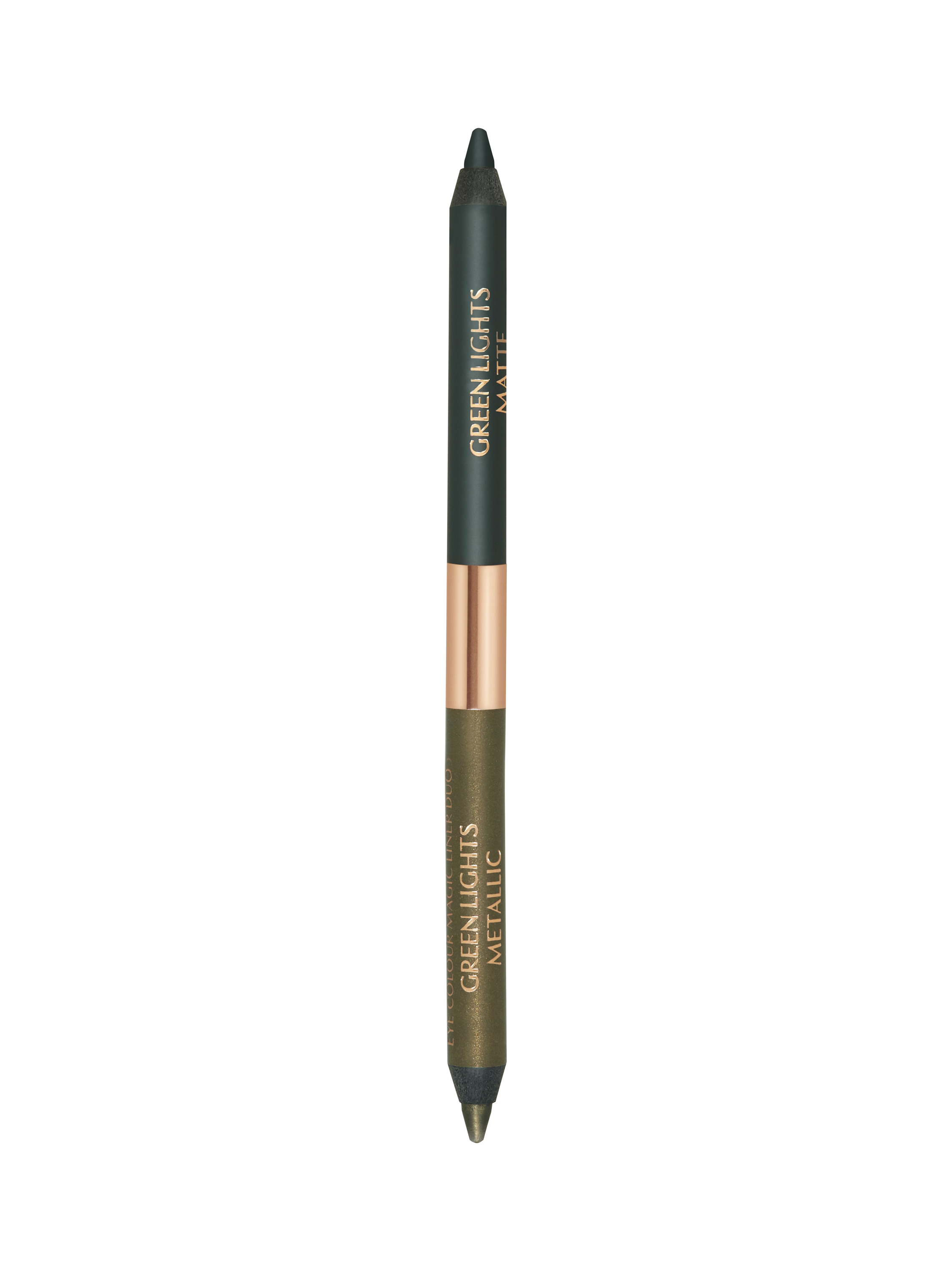 Product image 1 of 5, which shows Charlotte Tilbury Eye Colour Magic Eyeliner Duo, Green Lights