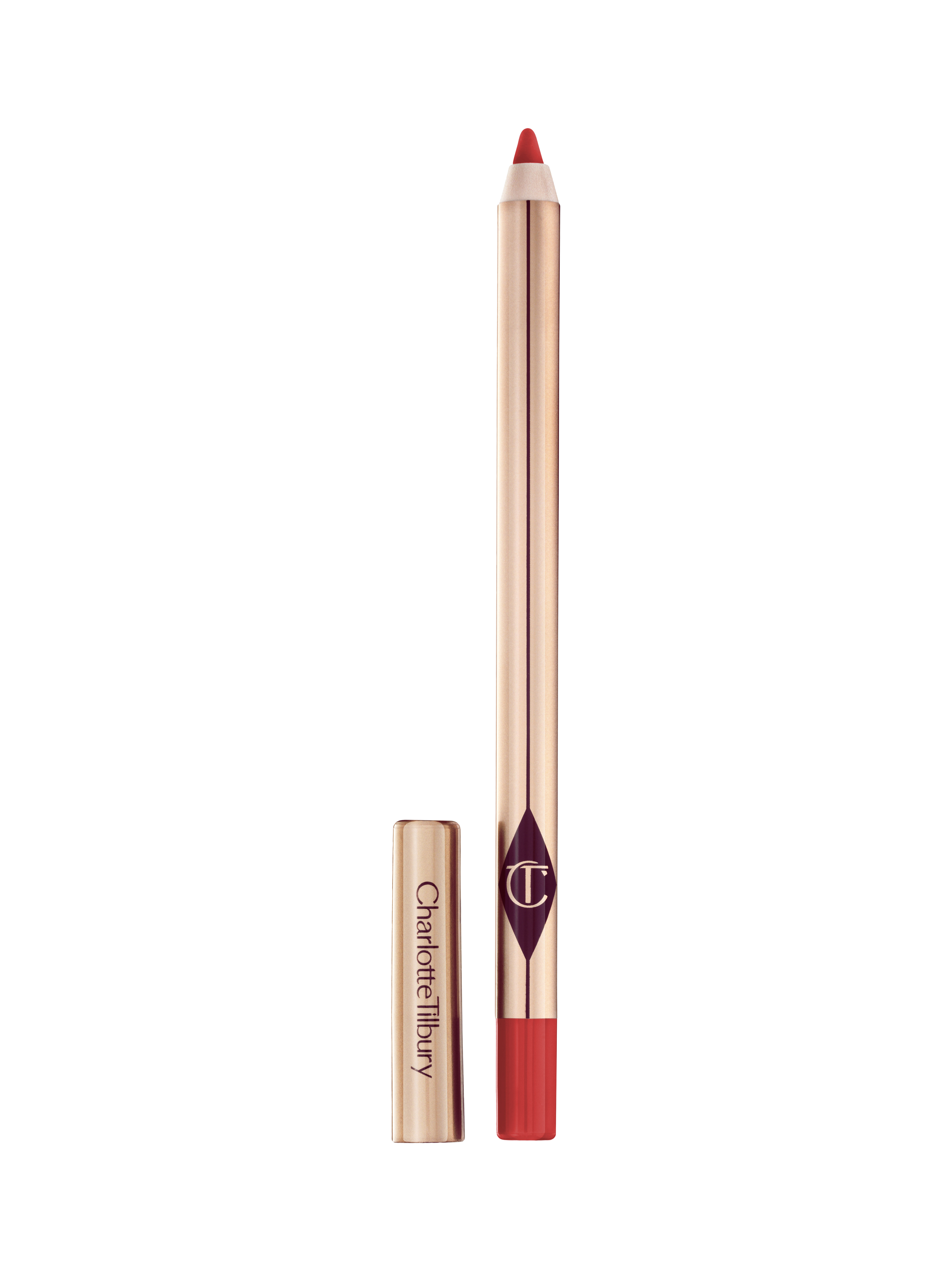 Product image 2 of 2, which shows Charlotte Tilbury Lip Cheat Lip Liner Pencil, Kiss 'N' Tell