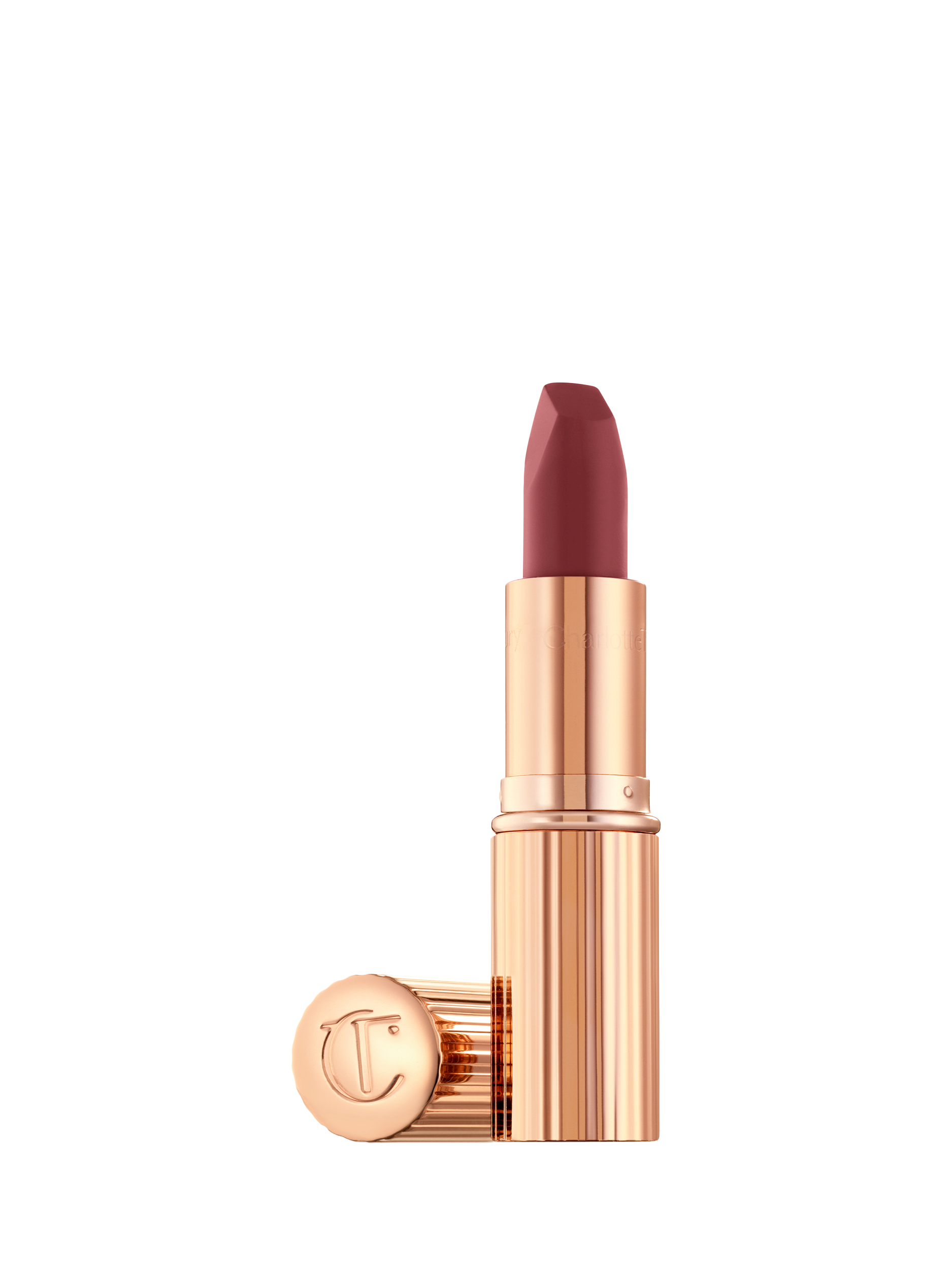 Product image 1 of 5, which shows Charlotte Tilbury Matte Revolution Lipstick, M.I. Kiss