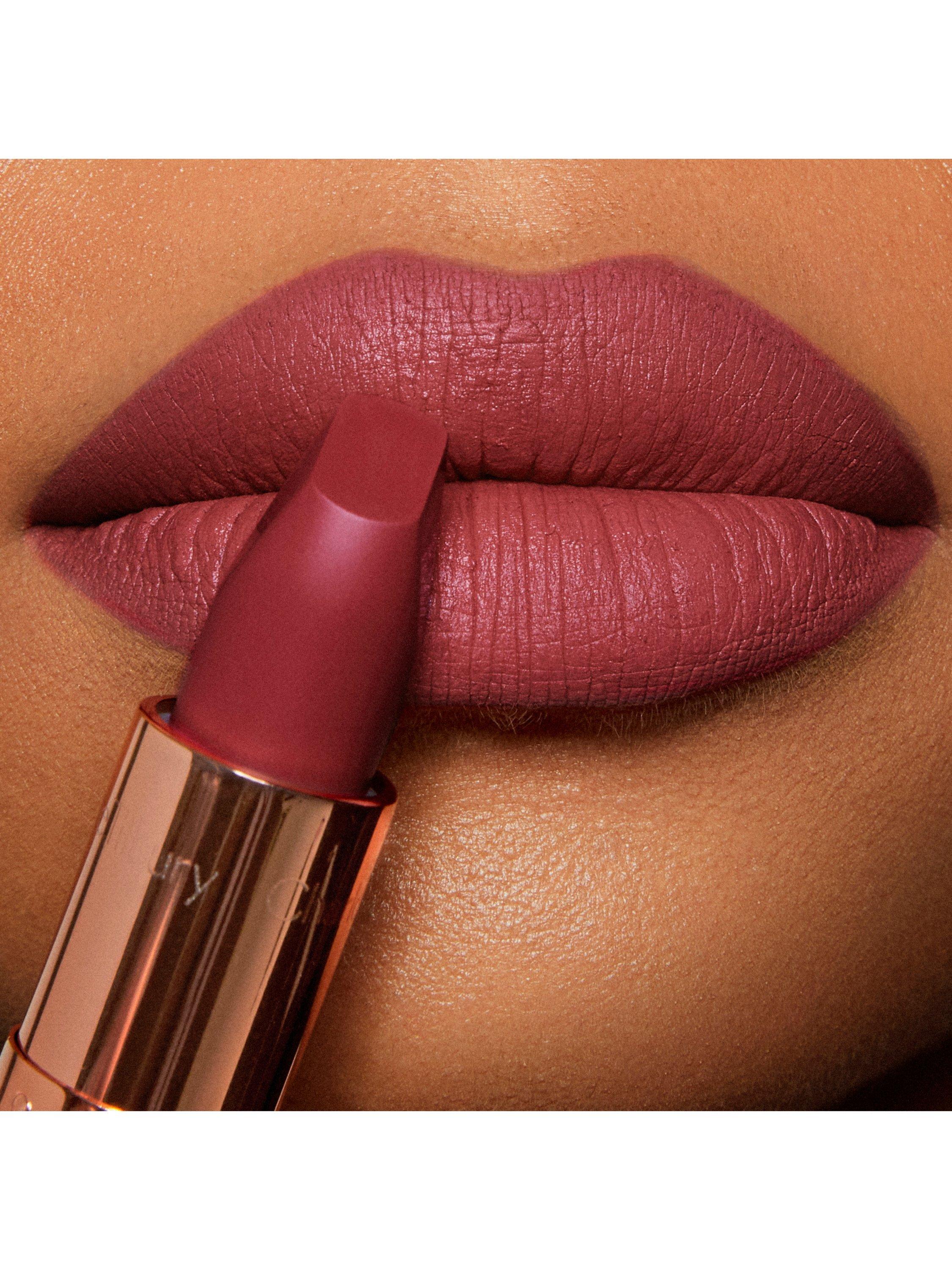 Product image 3 of 5, which shows Charlotte Tilbury Matte Revolution Lipstick, M.I. Kiss