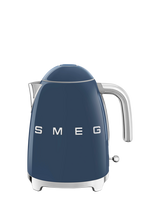 Smeg KLF03 Electric Kettle, 1.7L, Navy Blue
