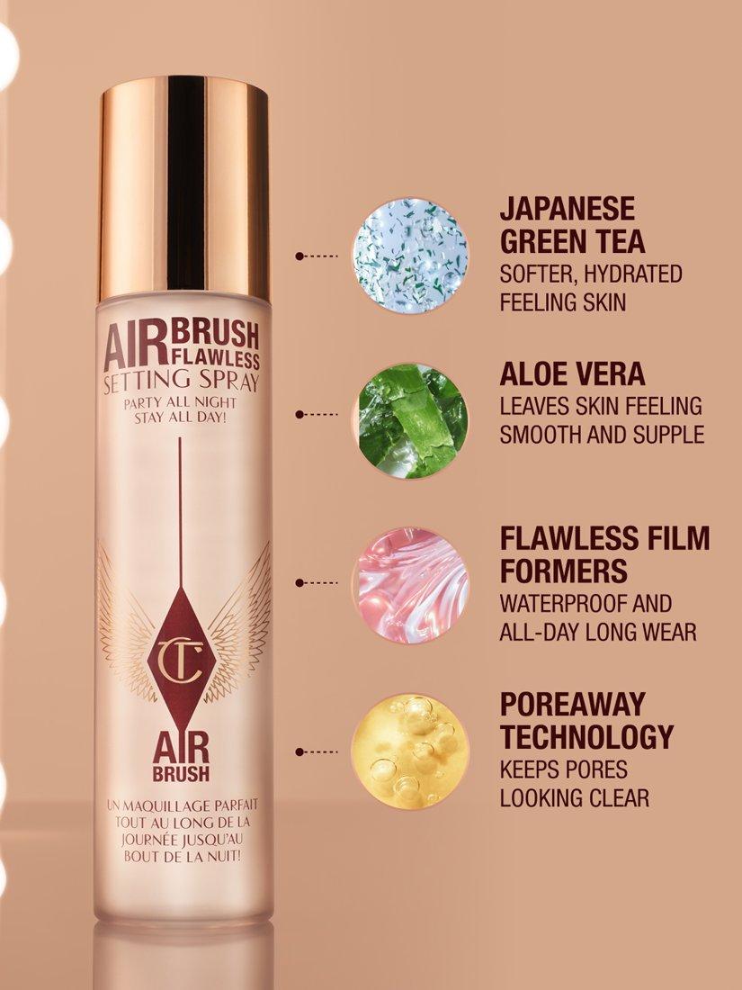 Product image 6 of 8, which shows Charlotte Tilbury Airbrush Flawless Setting Spray, 34ml