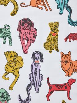 John Lewis Dogs Cotton Tea Towel - view 2, Multi