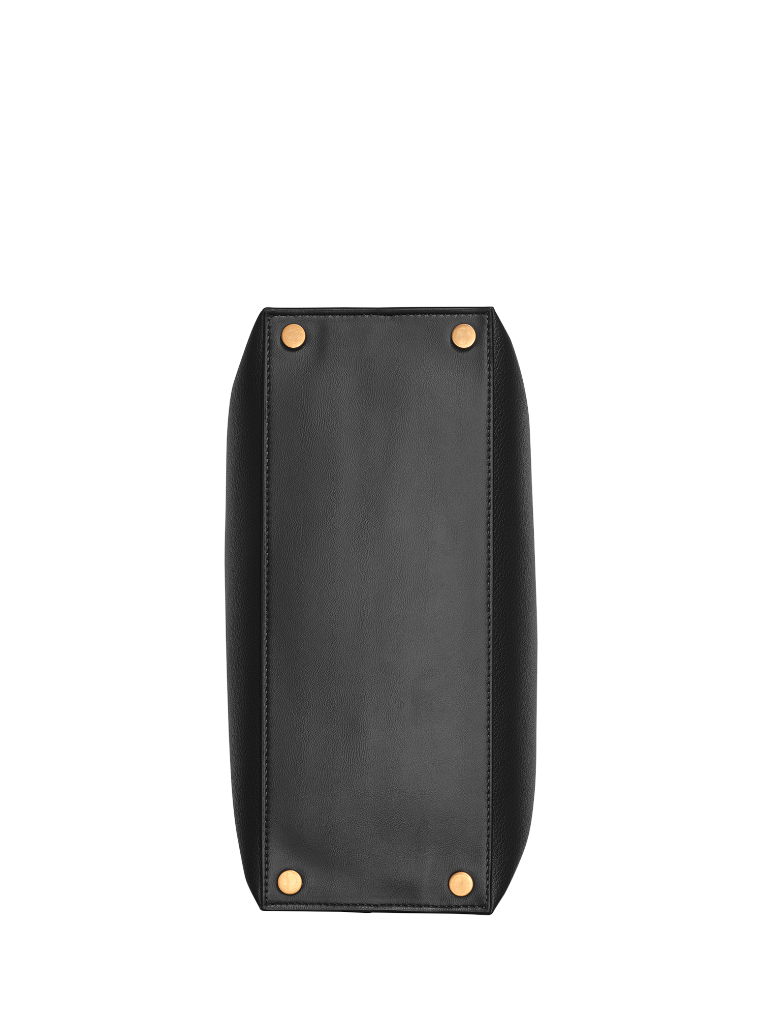 Product image 5 of 5, which shows DKNY Alya Leather Satchel, Black