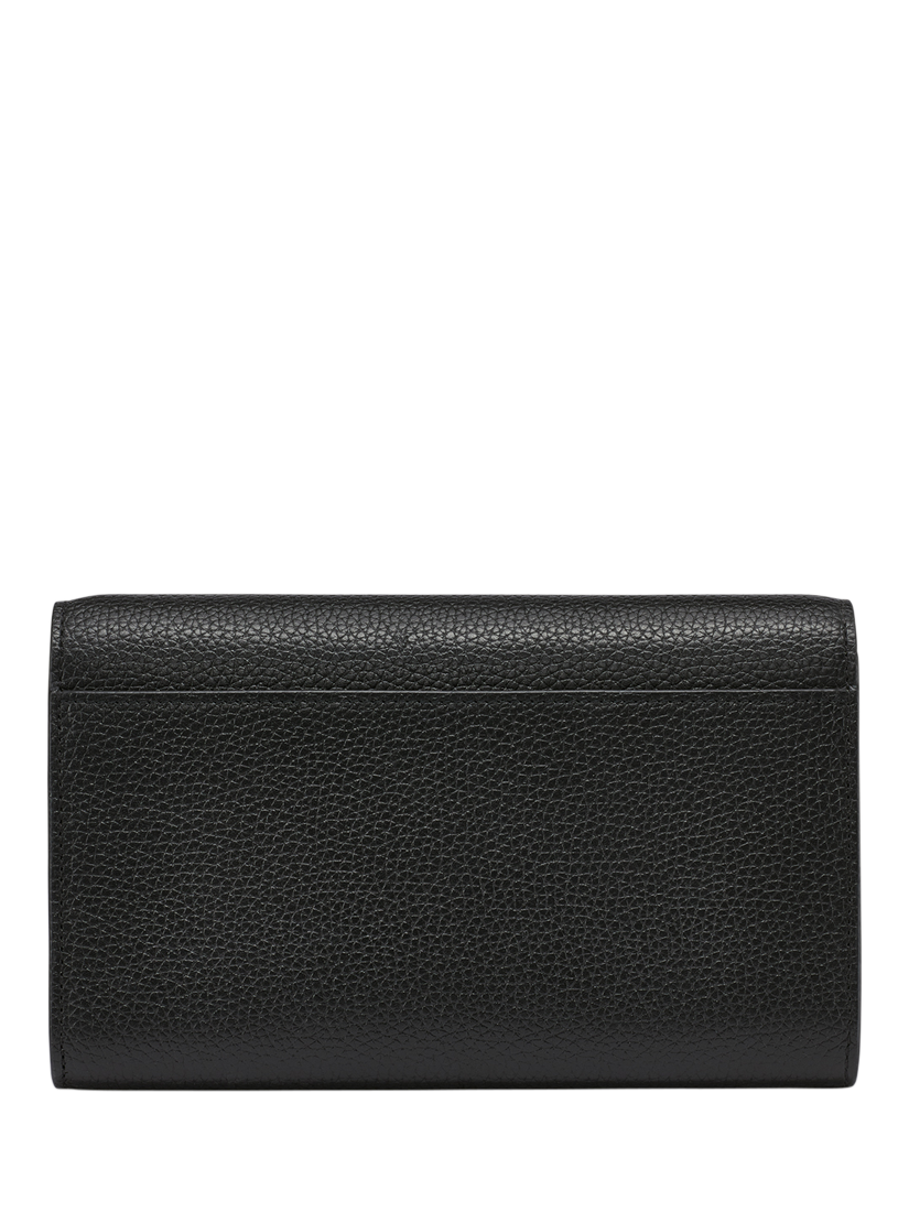 Product image 4 of 7, which shows DKNY Rosa Leather Chain Wallet Cross Body Bag, Black