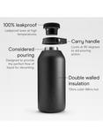 Chilly's Series 2 Insulated Leak-Proof Drinks Bottle, 4L, Abyss Black