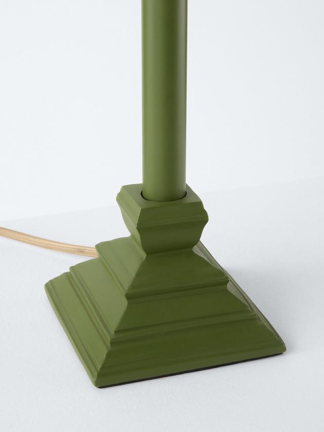 John Lewis x Sanderson Truffle Scallop Table Lamp, Green