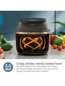 Philips 3000 Series NA342/09 Air Fryer, 7.2L, Black - view 2, Black