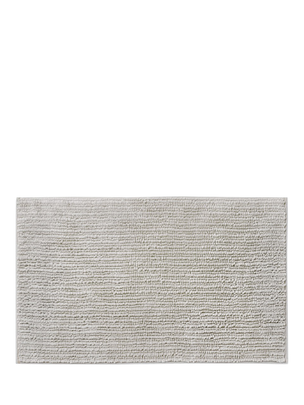 John Lewis Recycled Polyester Quick Dry Bobble Bath Mat, Silver Grey