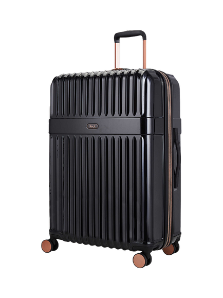 Rock Selene 8-Wheel Hard Shell Suitcase, Set of 4 - view 2, Black