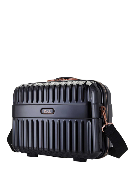 Rock Selene 29cm Hard Shell Vanity Case, 16L, Black