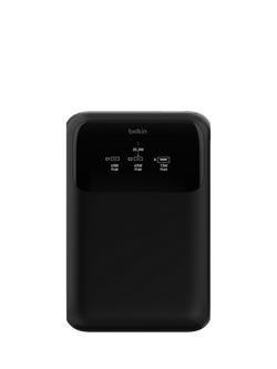 Belkin BoostCharge Pro 3-Port Laptop Power Bank, 20K, Black - view 2, Black