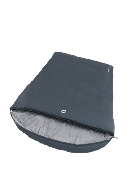 Outwell Campion Lux Double Sleeping Bag, Green, Green