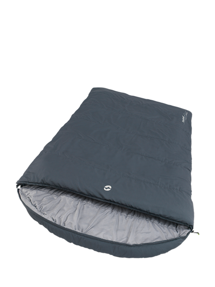 Outwell Campion Lux Double Sleeping Bag, Green, Green