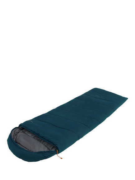 Easy Camp Raven I Square 2°C  2-3 Season Sleeping Bag, Petrol Blue, Petrol Blue