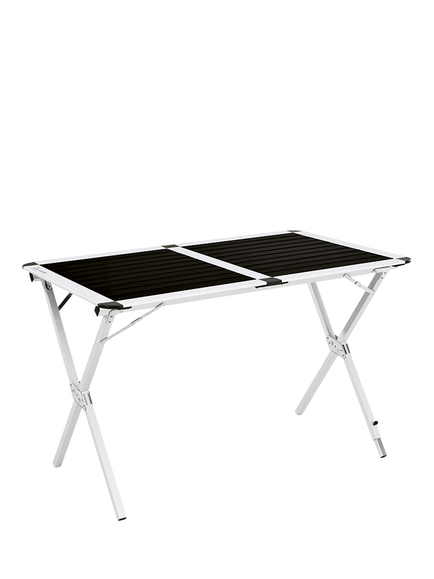Easy Camp Aspen Lightweight Aluminium Foldable Table, Black, Black