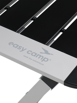 Easy Camp Aspen Lightweight Aluminium Foldable Table, Black - view 2, Black
