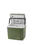 Easy Camp The Arctic Bluebell 12V/230V 24L Coolbox, Green Light