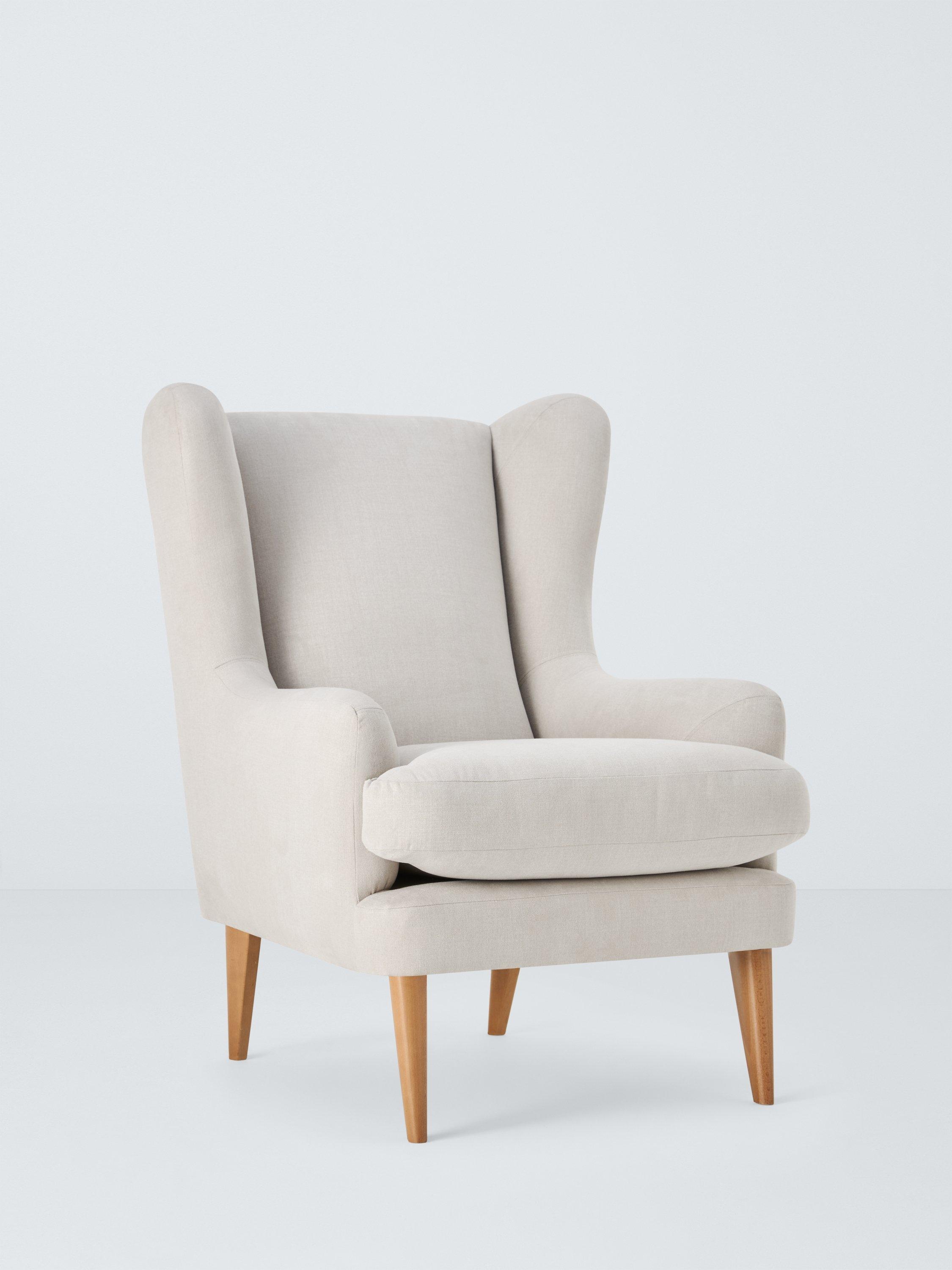 Bergen II Range, John Lewis Bergen II Armchair, Light Leg, Soft Weave Clay