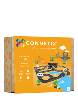 Connetix Roads Creative Set, 48 Piece, Multi