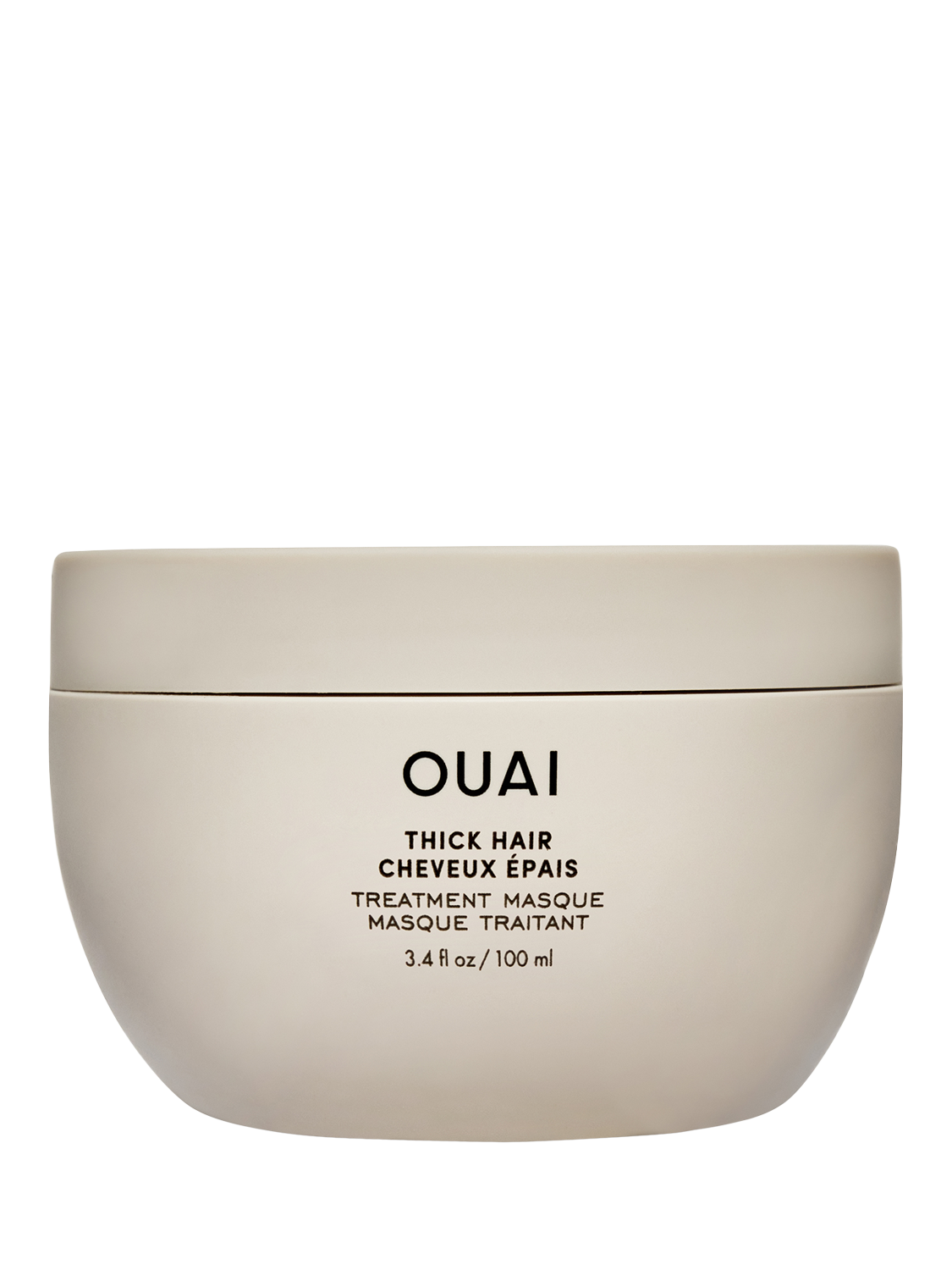 Product image 1 of 4, which shows Ouai Thick Hair Treatment Masque Travel Size, 100ml
