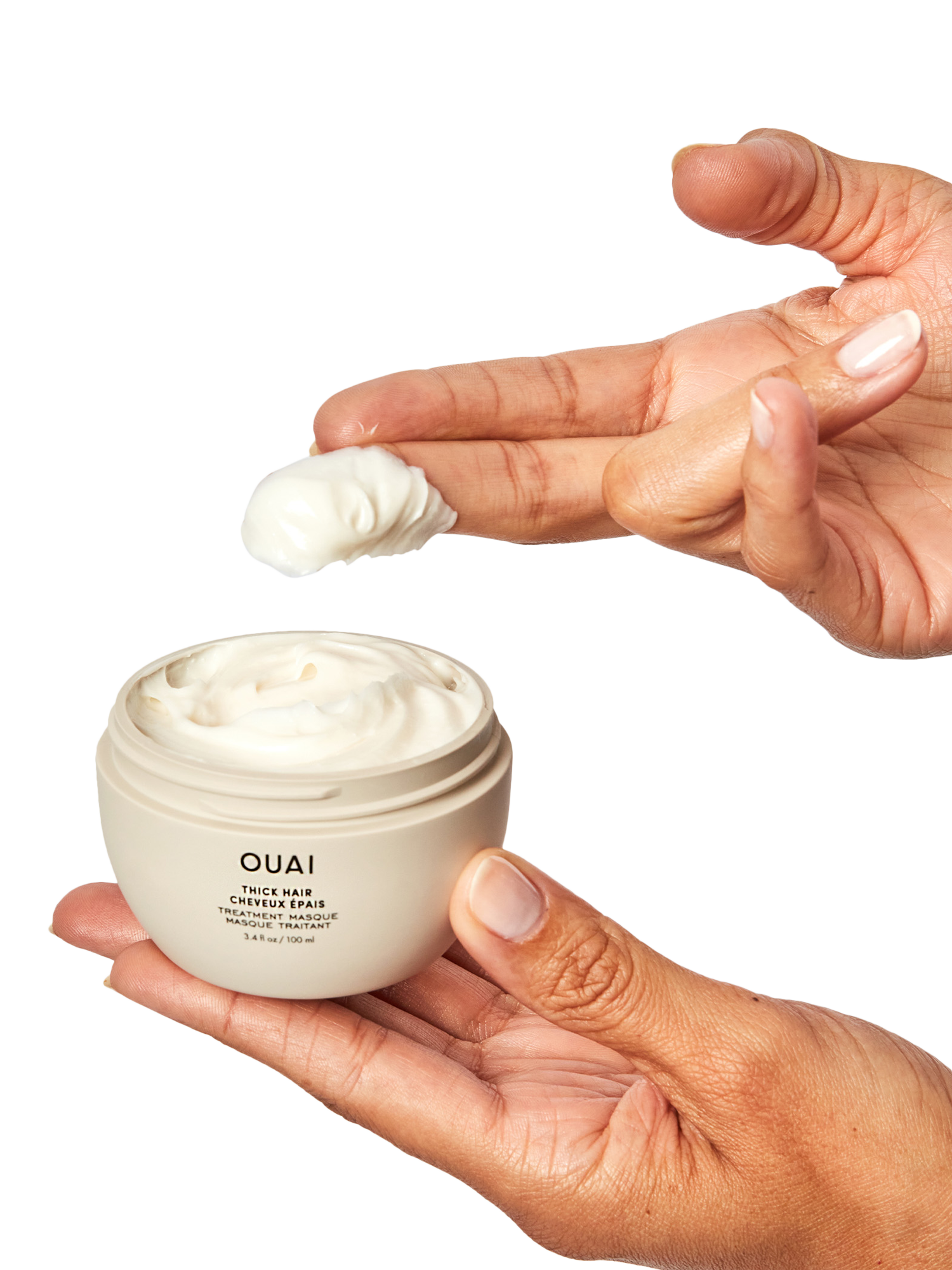 Product image 3 of 4, which shows Ouai Thick Hair Treatment Masque Travel Size, 100ml