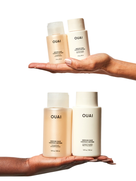 OUAI Medium Hair Shampoo Travel Size, 89ml - view 2, 