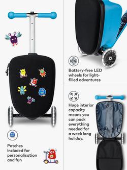Micro Scooters Junior Luggage Scooter - view 2, Blue
