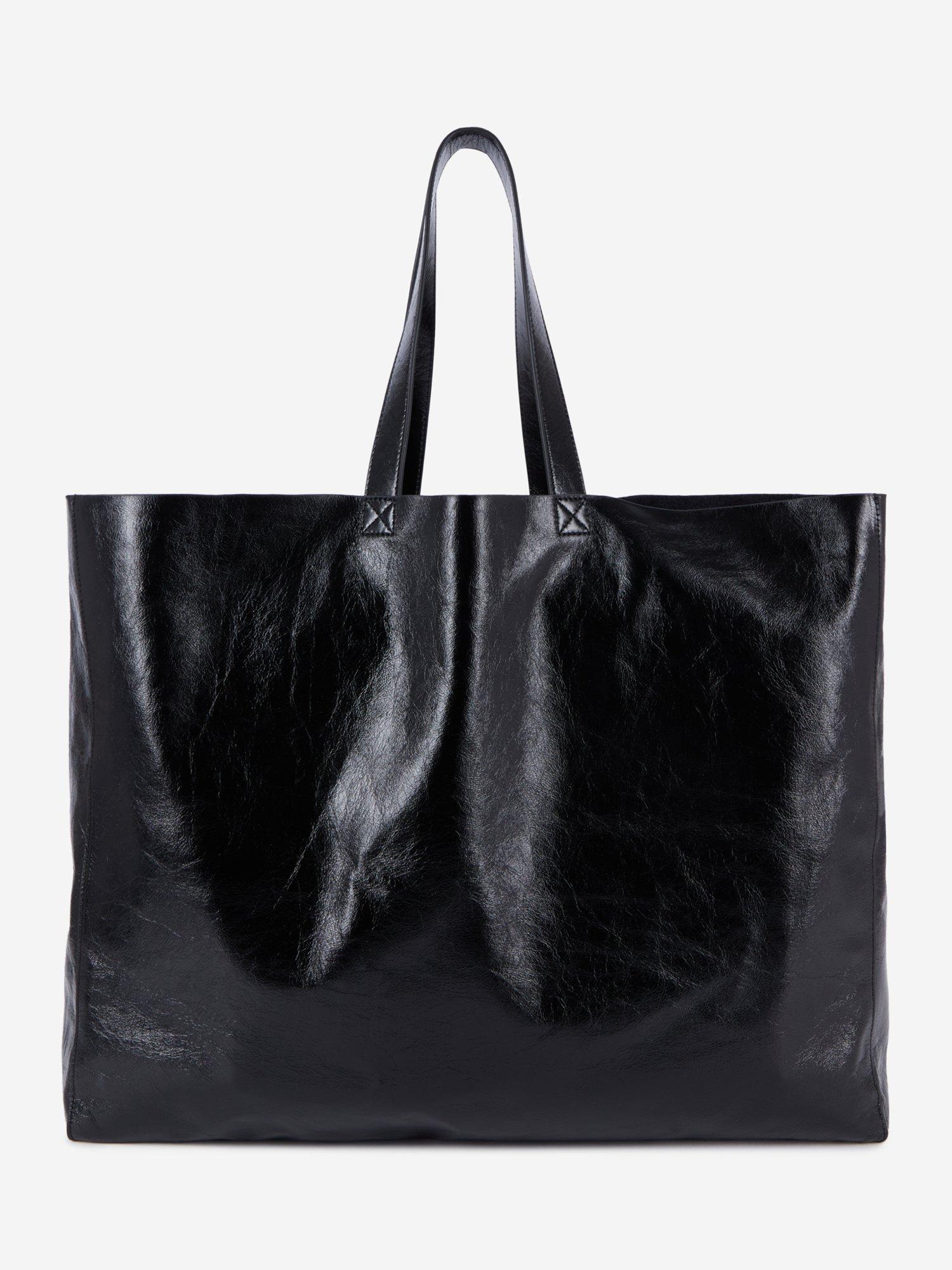 Product image 3 of 4, which shows THE KOOPLES Logo Shopper Tote Bag, Black