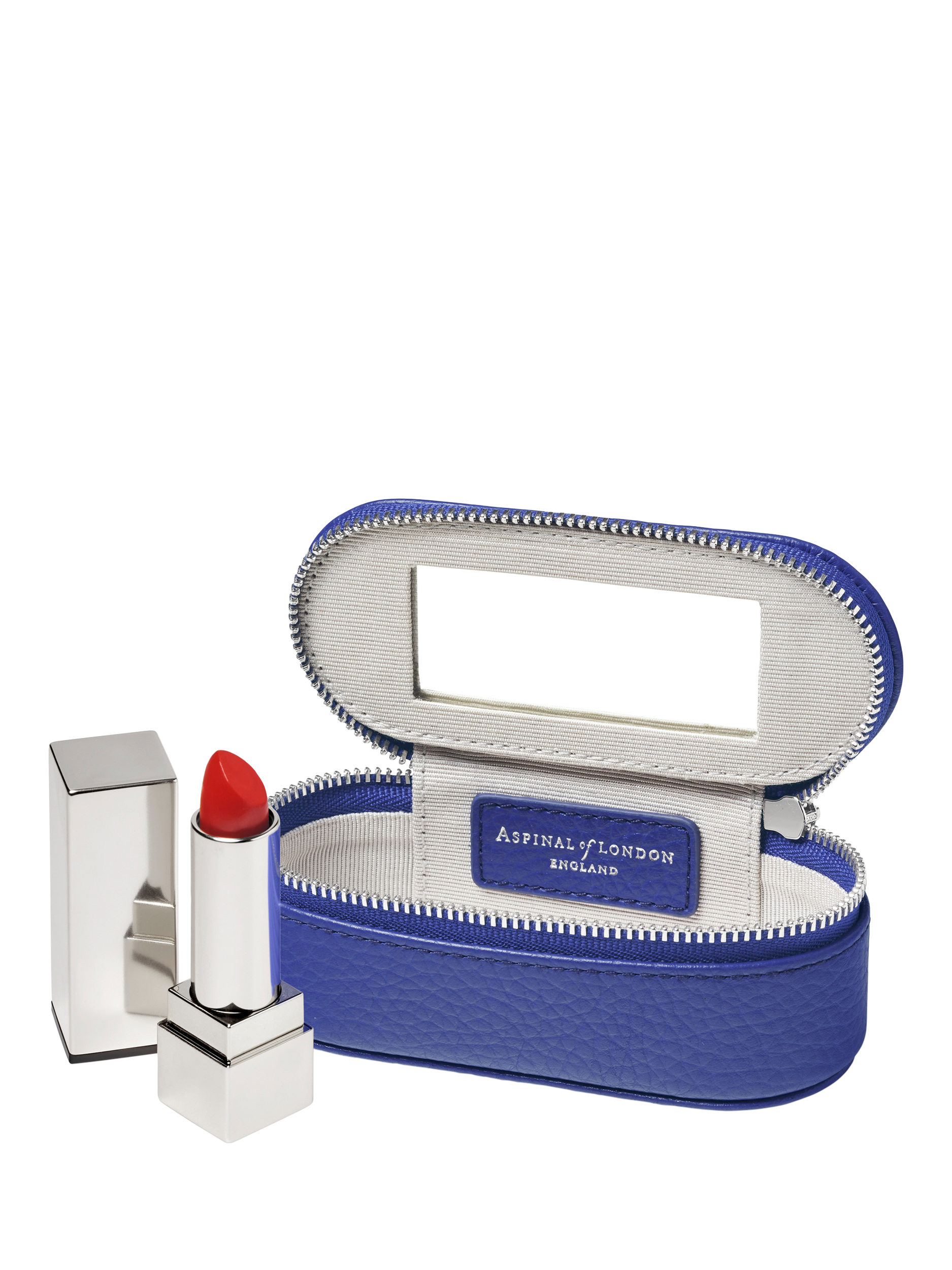 Aspinal of London Leather Handbag Tidy, Cobalt