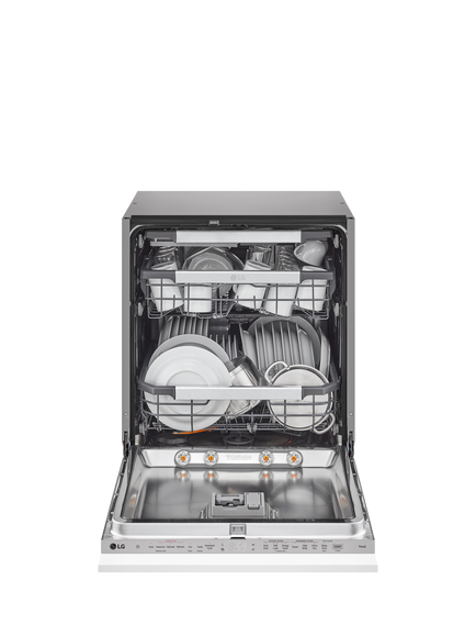 LG DB476TXS Integrated Dishwasher, Grey - view 2, Grey