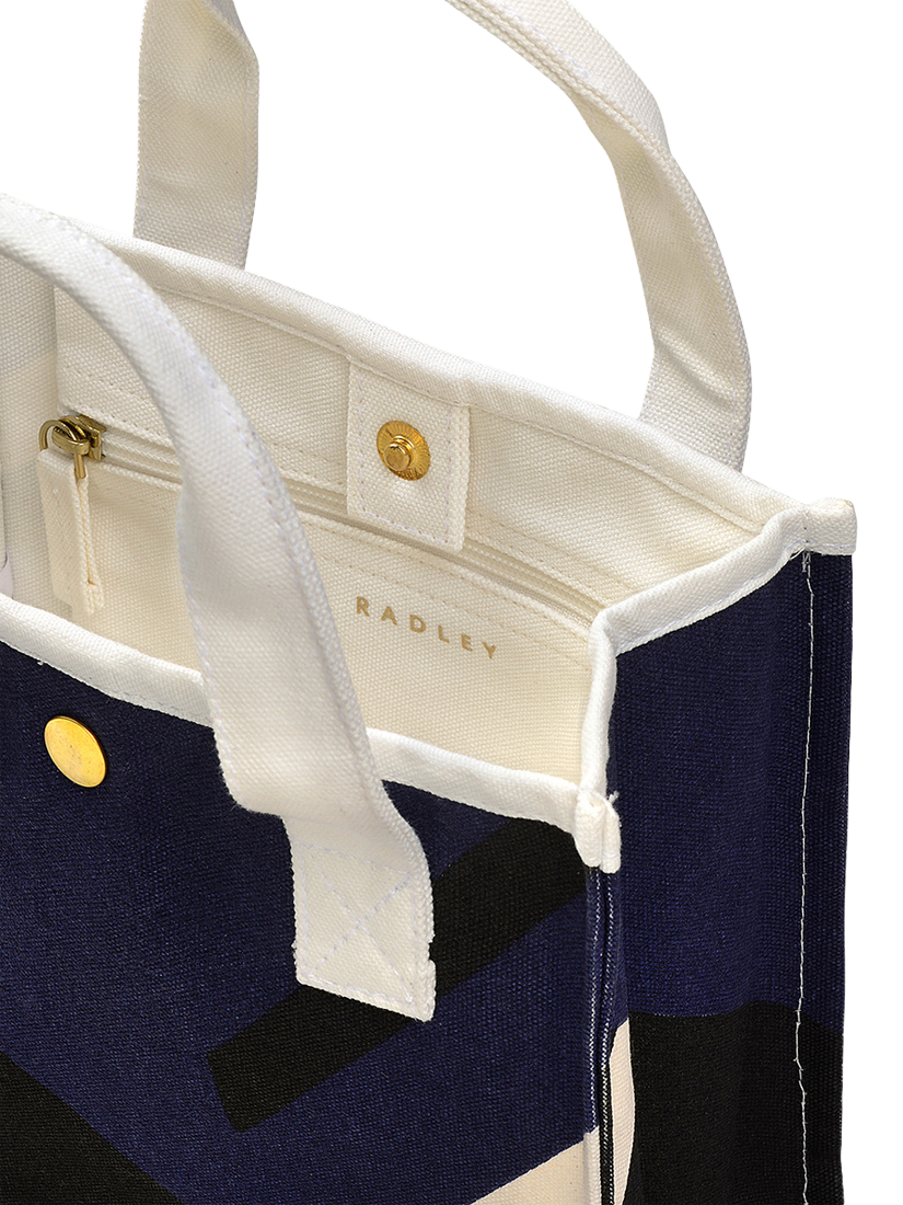 Product image 3 of 4, which shows Radley Abstract Geo Open Top Grab Bag, Evenfall