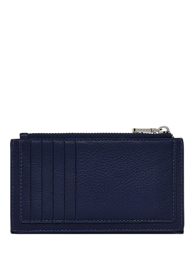 Product image 2 of 4, which shows Radley Coin Street Leather Medium Zip-Top Purse, Evenfall