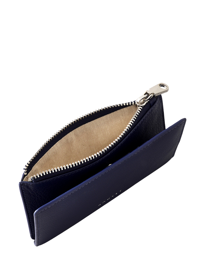 Product image 4 of 4, which shows Radley Coin Street Leather Medium Zip-Top Purse, Evenfall