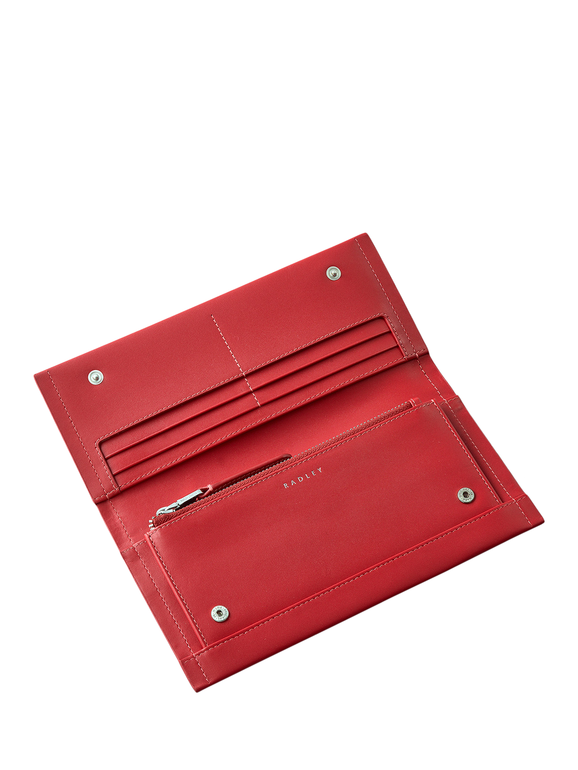 Product image 3 of 4, which shows Radley Lunar New Year Leather Matinee Purse, Crimson