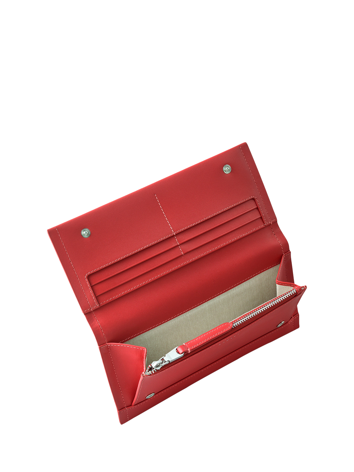 Product image 4 of 4, which shows Radley Lunar New Year Leather Matinee Purse, Crimson