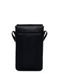 Radley Threadneedle Street Leather Crossbody Phone Bag, Black