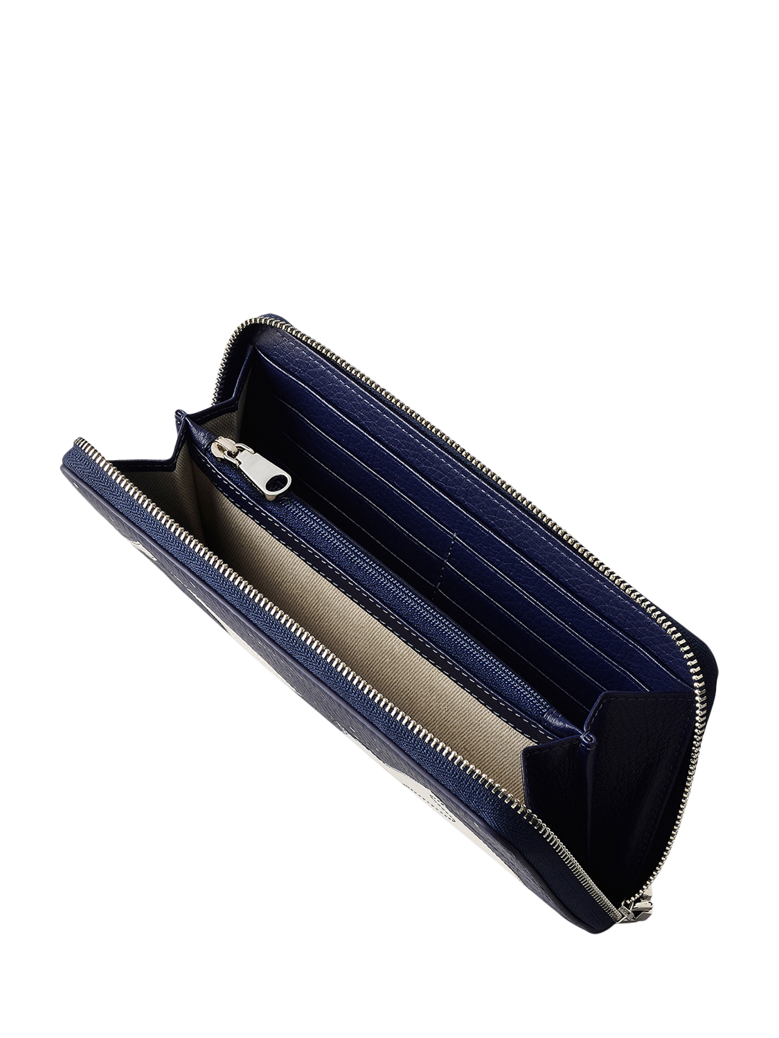 Product image 3 of 3, which shows Radley Mountain Wanderer Leather Zip-Around Matinee Purse, Evenfall