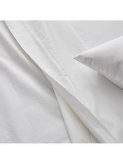 west elm Organic Cotton Standard PiIlowcases, Set of 2, White - view 2, White