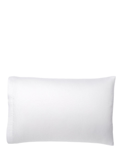 West Elm Pair Standard Pillowcases containing TENCEL™ Lyocell, White