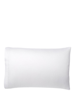 West Elm Pair Standard Pillowcases containing TENCEL™ Lyocell, White, White