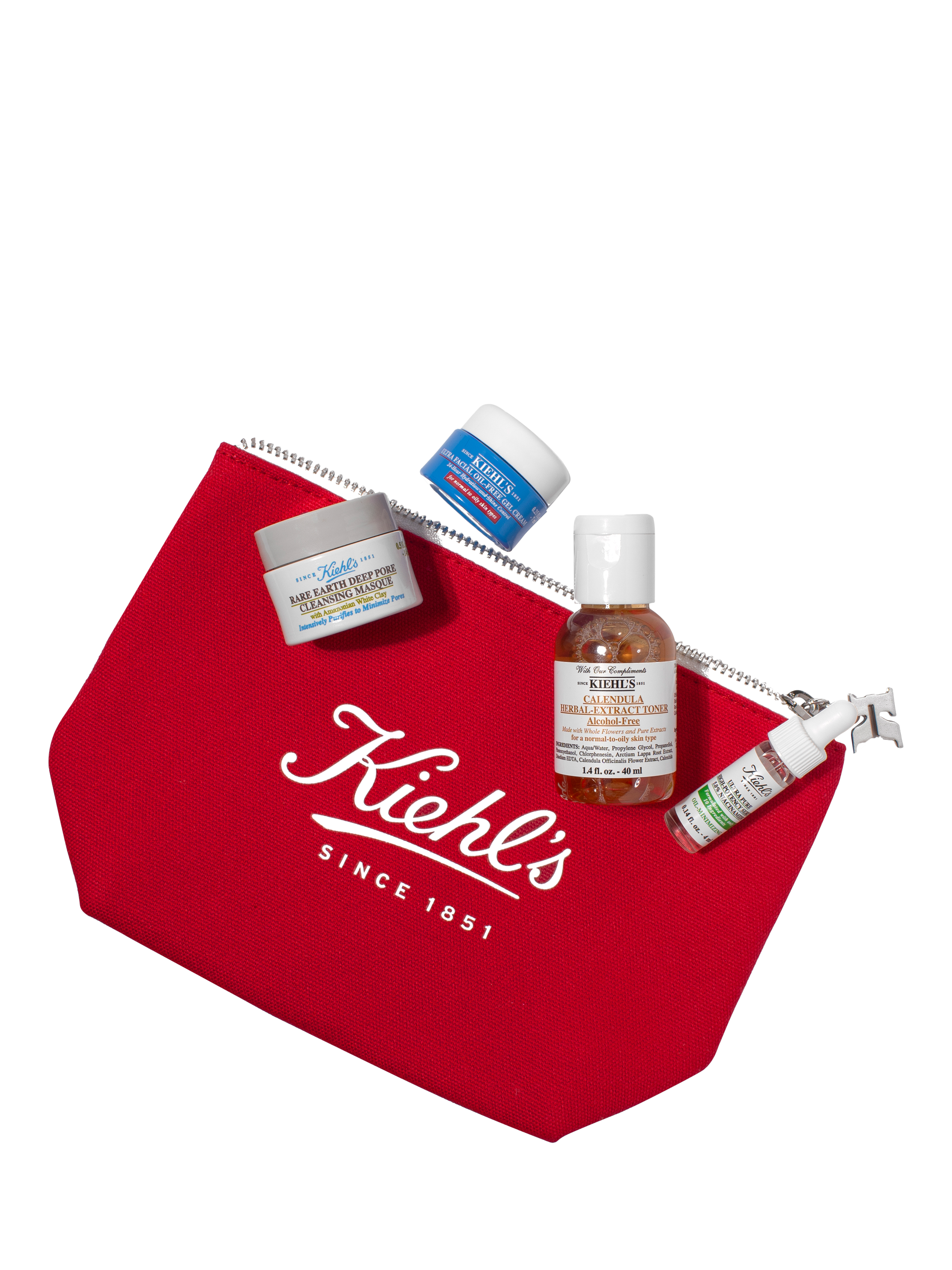 Product image 1 of 1, which shows Kiehl's Take Away The Shine Gift Set