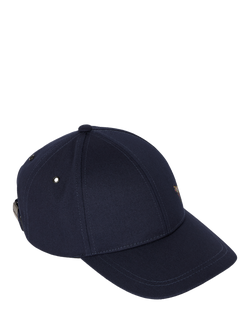 Paul Smith Organic Cotton Zebra Logo Baseball Cap, Blue Navy - view 2, Blue Navy