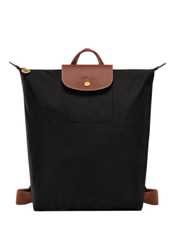 Longchamp Le Pliage Original Recycled Canvas Backpack, Black